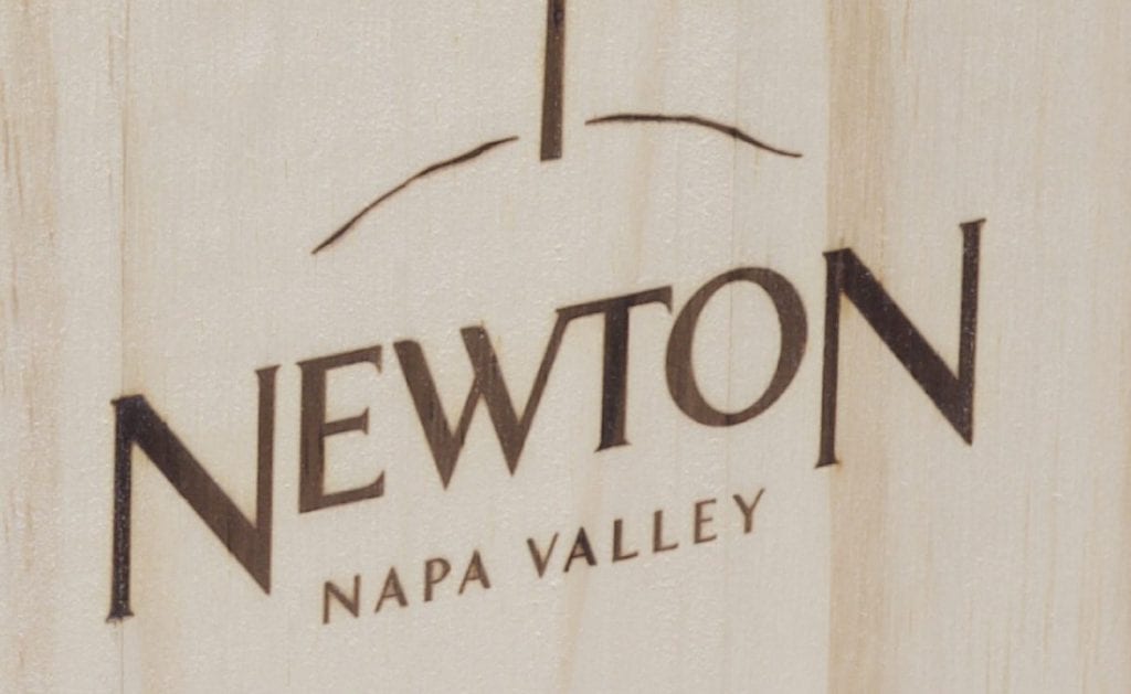 Newton Winery - Hot Foil Stamping - Golden State Box Factory