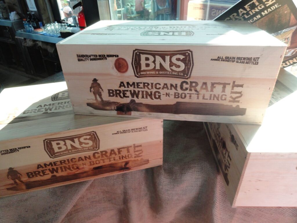 custom wooden beer boxes wholesale for BNS